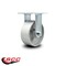 Service Caster 5 Inch Semi Steel Wheel Rigid Caster with Roller Bearing SCC-30R520-SSR - alternate 6